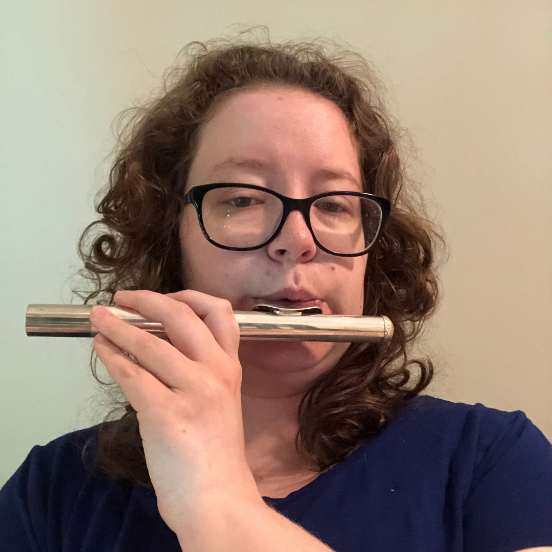 playing flute