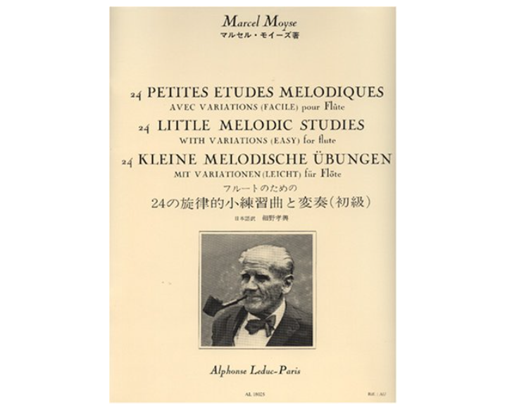 Marcel Moyse 24 Petites Etudes Melodiques