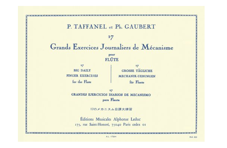 Taffanel and Gaubert 17 Daily Exercises