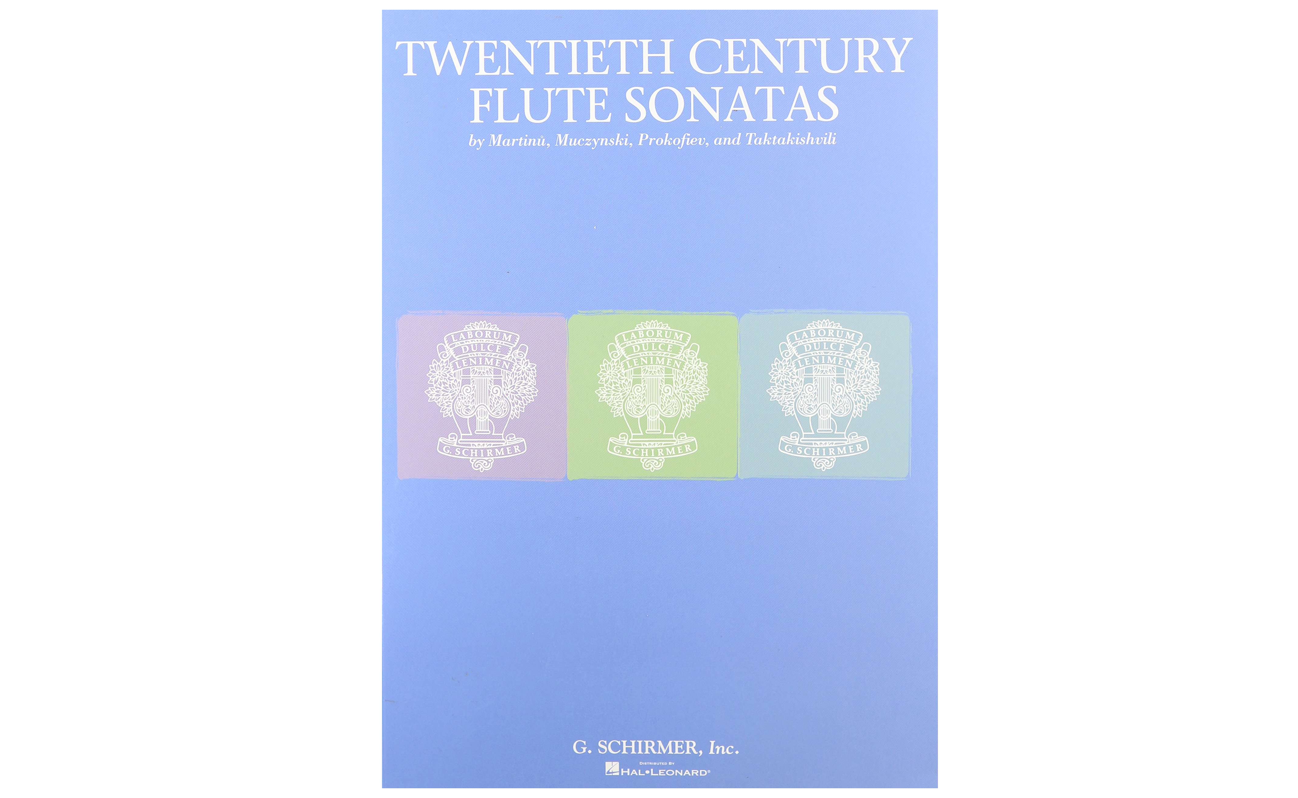 Twentieth Century Flute Sonatas