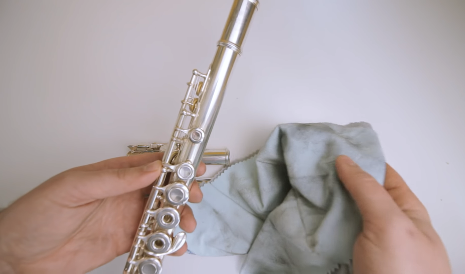 cleaning flute