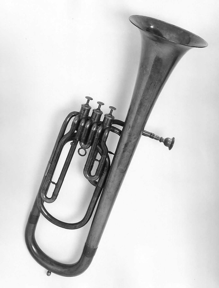 Baritone Saxhorn, 1860s. Courtesy Metropolitan Museum of Art