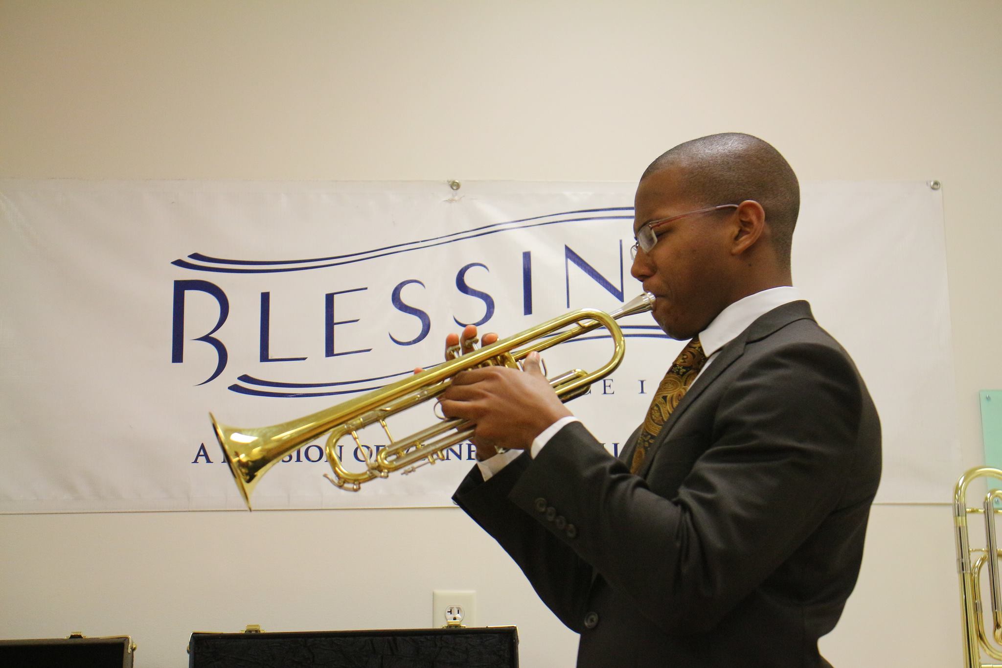 blessing trumpet